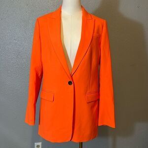 NEW J. Crew TOLLEGNO1900 women’s Italian stretch wool single button blazer size8